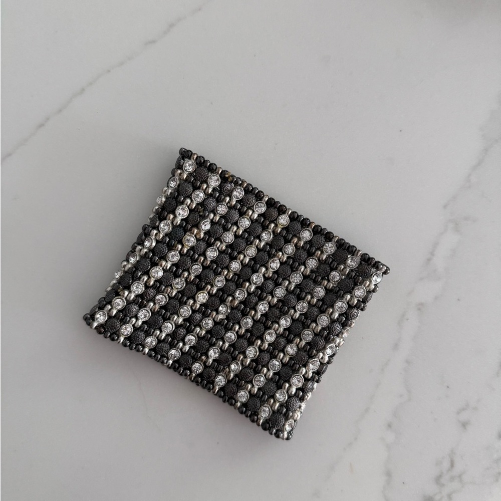 Rhinestone Jewel cuff bracelet